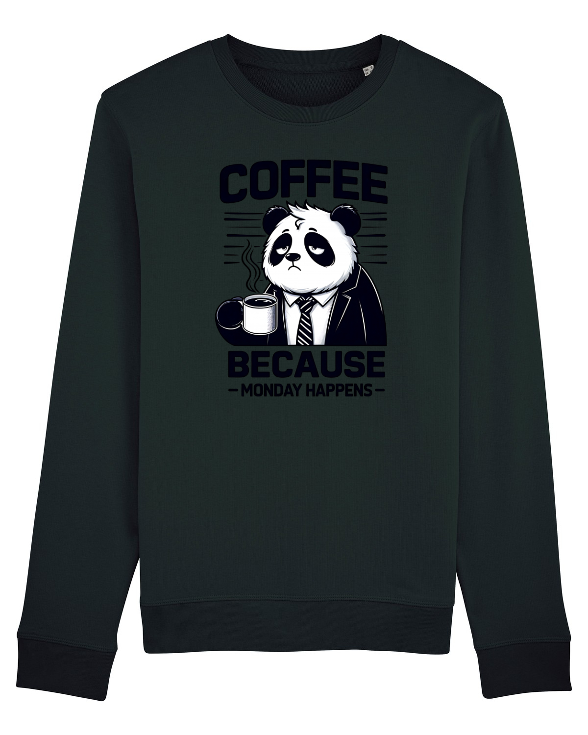 Bluză mânecă lungă Unisex Rise Black