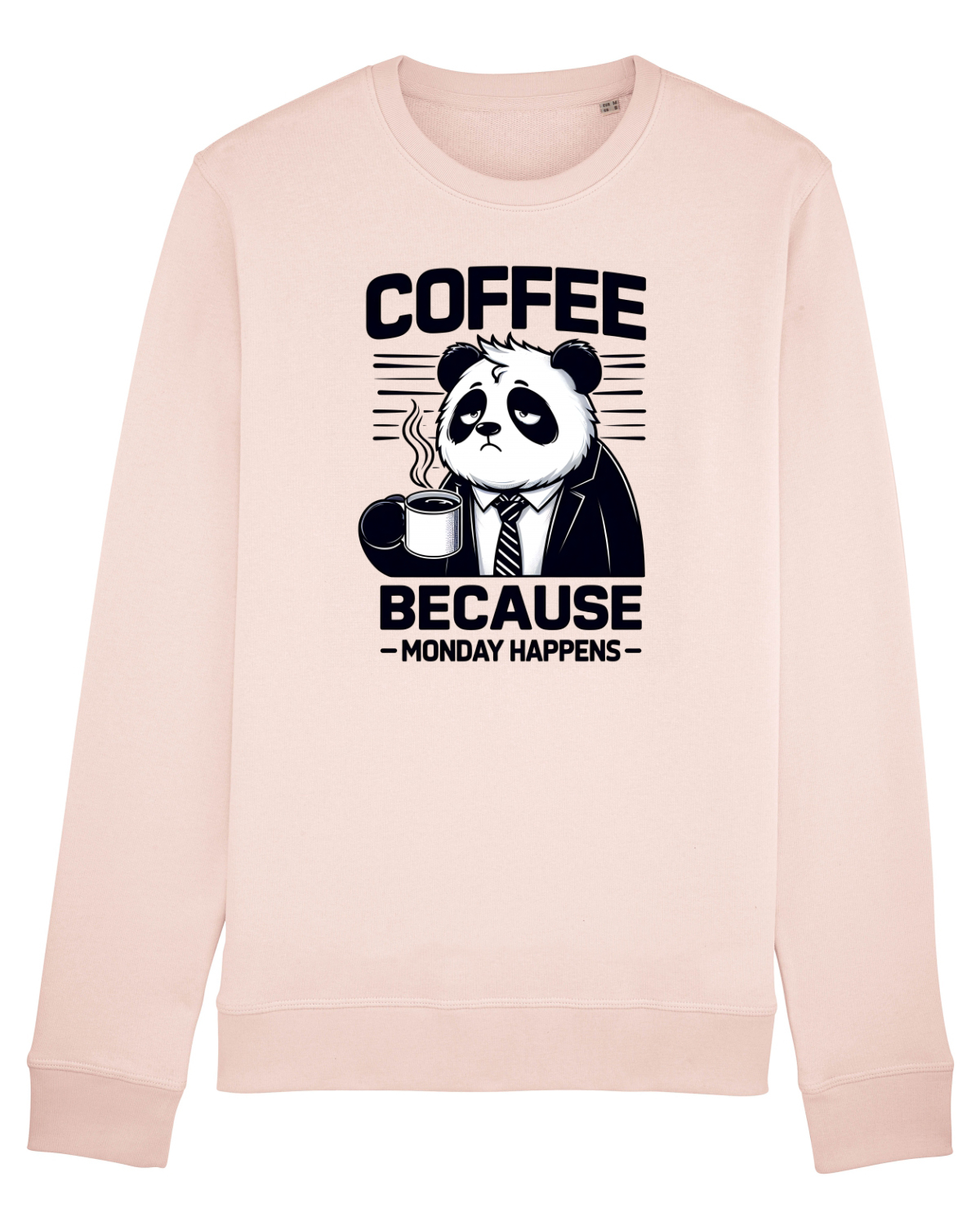 Bluză mânecă lungă Unisex Rise Candy Pink