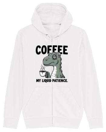 Coffee - my liquid patience - pentru dependenții de cafea White