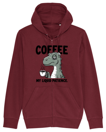 Coffee - my liquid patience - pentru dependenții de cafea Burgundy