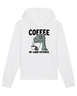Coffee - my liquid patience - pentru dependenții de cafea Hanorac Unisex Drummer