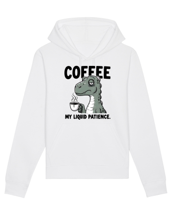 Coffee - my liquid patience - pentru dependenții de cafea White