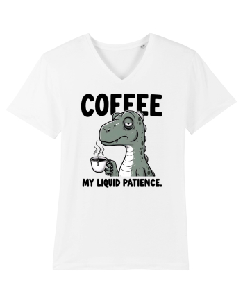 Coffee - my liquid patience - pentru dependenții de cafea White