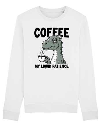Coffee - my liquid patience - pentru dependenții de cafea White