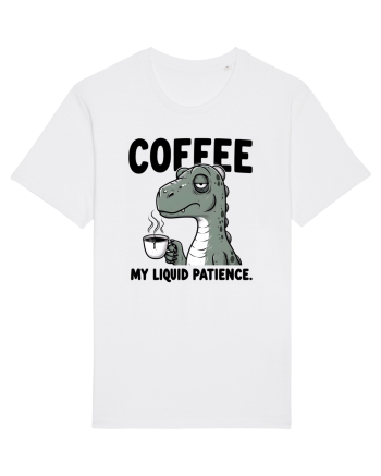 Coffee - my liquid patience - pentru dependenții de cafea White
