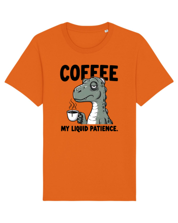 Coffee - my liquid patience - pentru dependenții de cafea Bright Orange