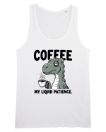 Coffee - my liquid patience - pentru dependenții de cafea Maiou Bărbat Runs