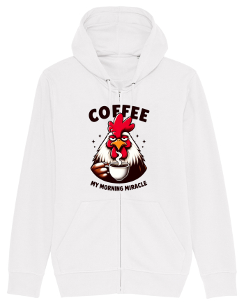Coffee - my morning miracle - pentru dependenții de cafea White