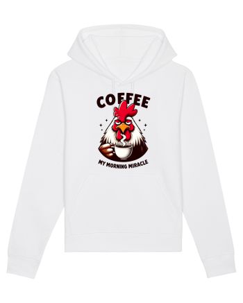 Coffee - my morning miracle - pentru dependenții de cafea White
