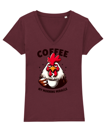 Coffee - my morning miracle - pentru dependenții de cafea Burgundy