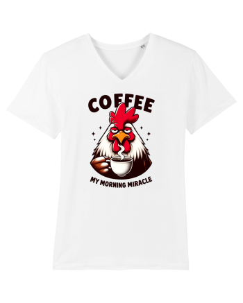 Coffee - my morning miracle - pentru dependenții de cafea White