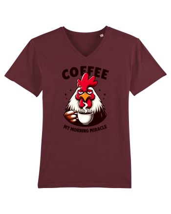 Coffee - my morning miracle - pentru dependenții de cafea Burgundy