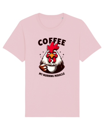 Coffee - my morning miracle - pentru dependenții de cafea Cotton Pink