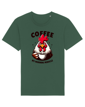 Coffee - my morning miracle - pentru dependenții de cafea Bottle Green