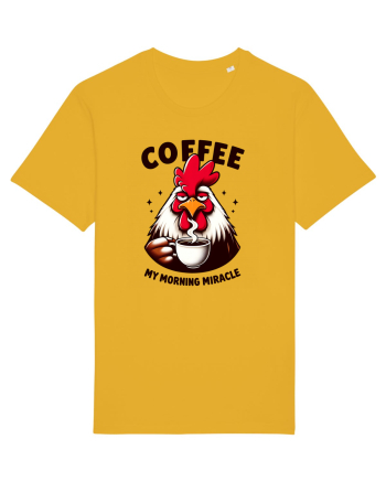 Coffee - my morning miracle - pentru dependenții de cafea Spectra Yellow