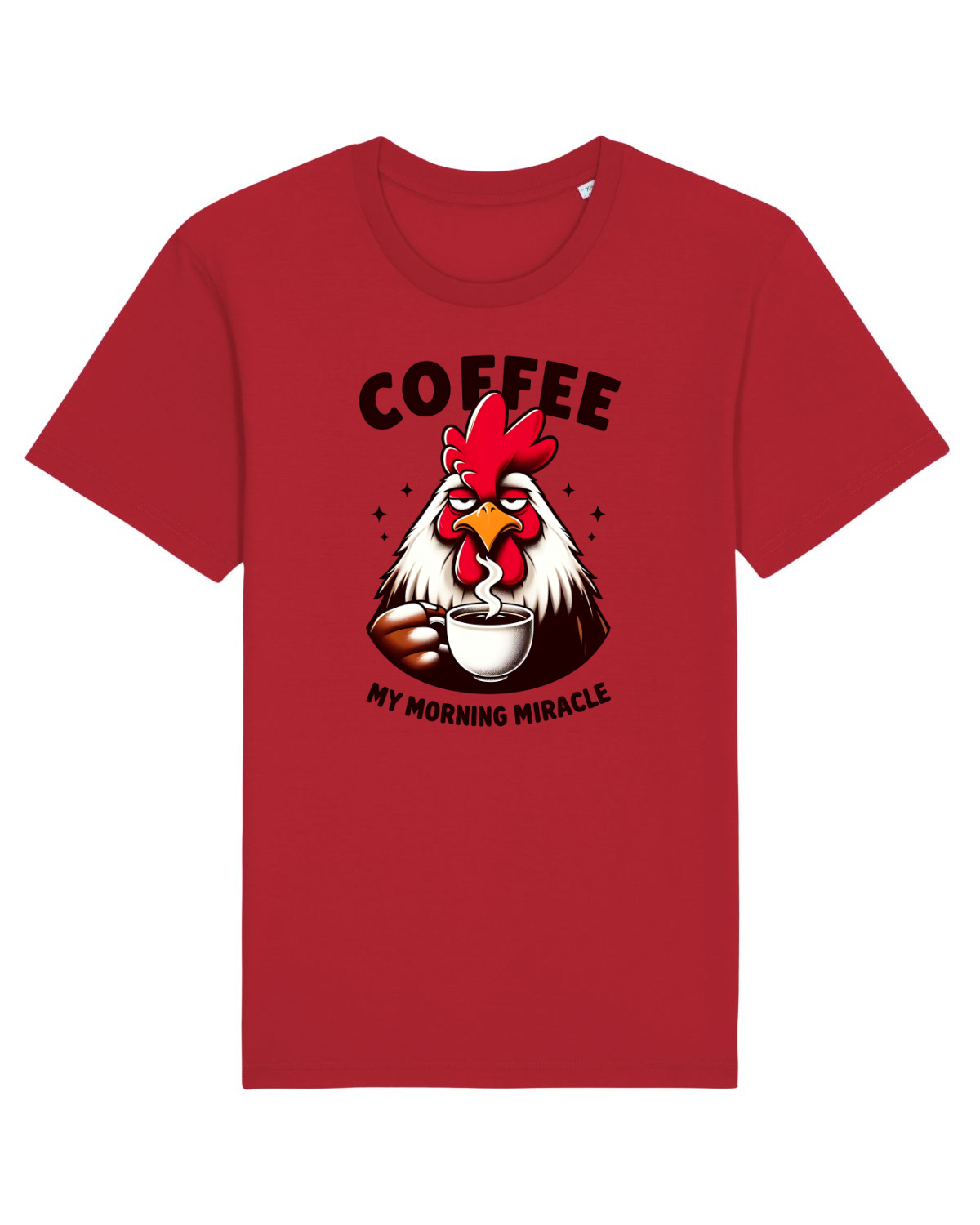 Tricou mânecă scurtă Unisex Rocker Red