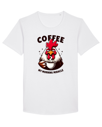 Coffee - my morning miracle - pentru dependenții de cafea White