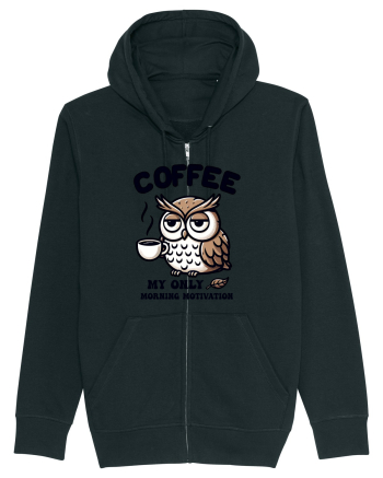 Coffee - my only morning motivation - pentru dependenții de cafea Black