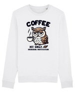 Coffee - my only morning motivation - pentru dependenții de cafea Bluză mânecă lungă Unisex Rise