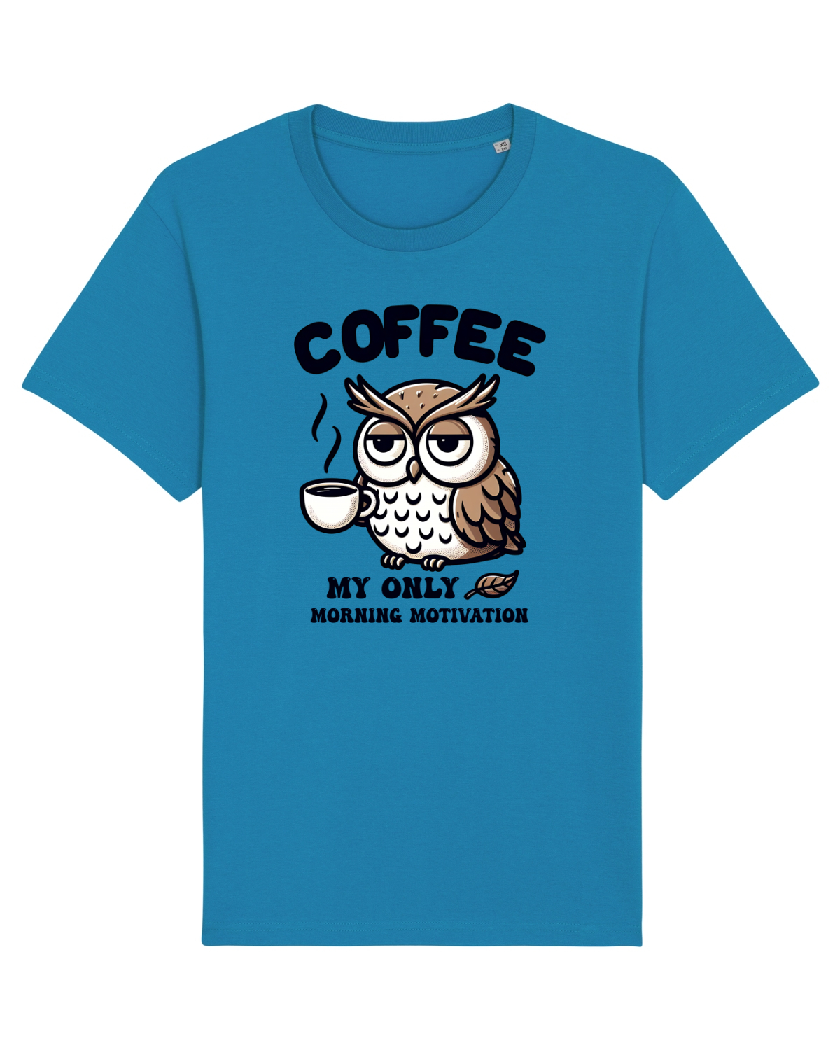 Tricou mânecă scurtă Unisex Rocker Azur