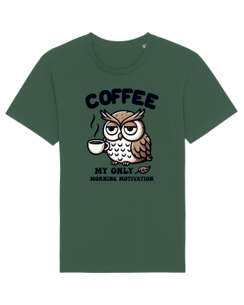 Coffee - my only morning motivation - pentru dependenții de cafea Bottle Green