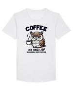 Coffee - my only morning motivation - pentru dependenții de cafea Tricou mânecă scurtă guler larg Bărbat Skater