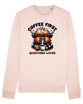 Coffee first questions later - pentru dependenții de cafea Candy Pink