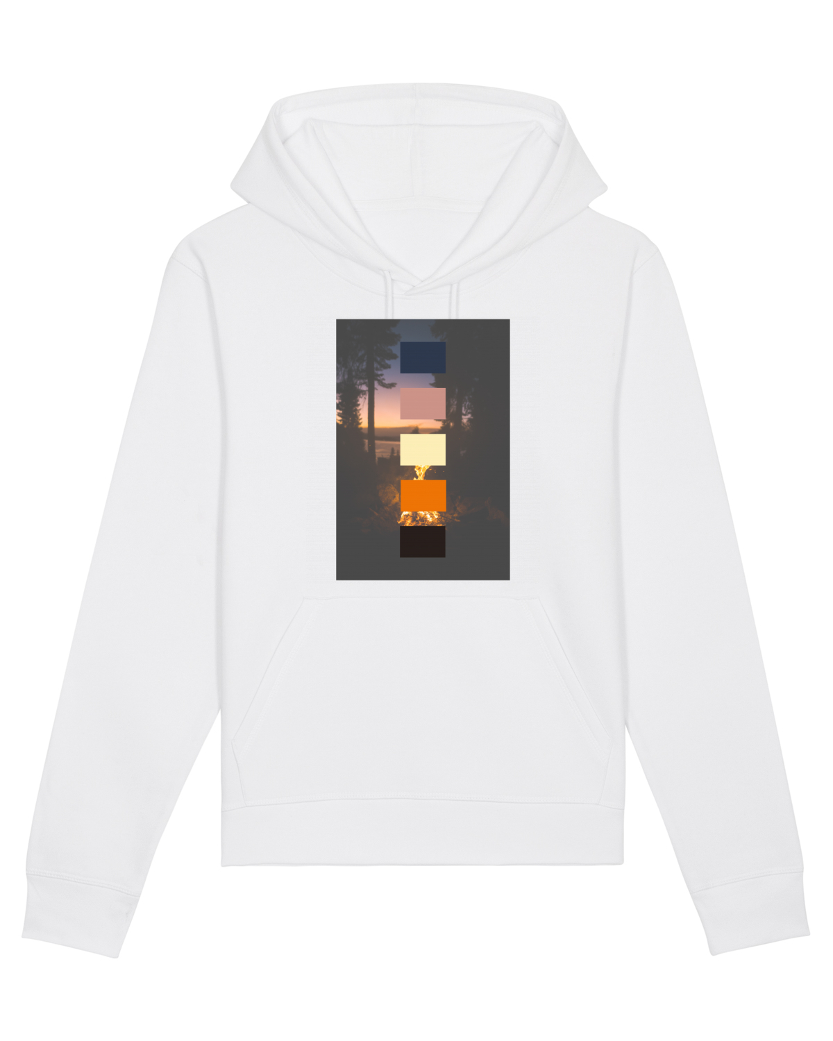 Hanorac Unisex Drummer White