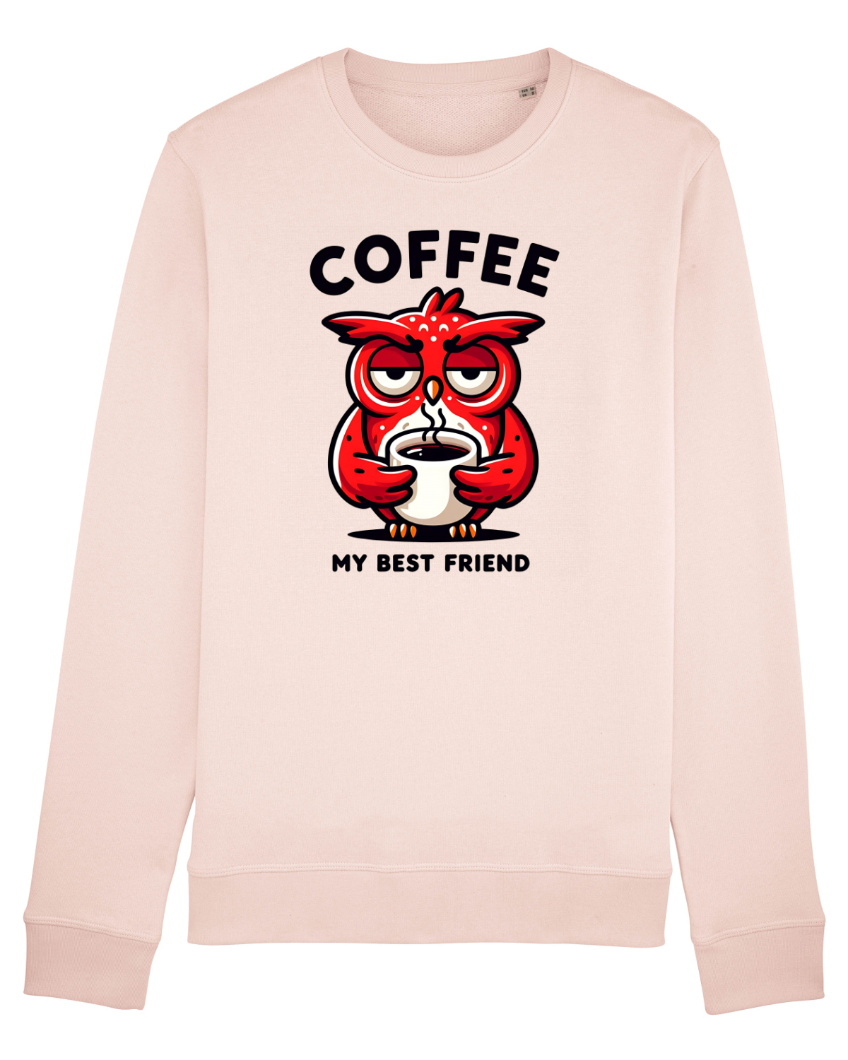 Bluză mânecă lungă Unisex Rise Candy Pink