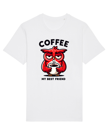 Coffee my best friend - pentru dependenții de cafea White