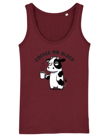 Coffee or sleep - pentru dependenții de cafea Burgundy
