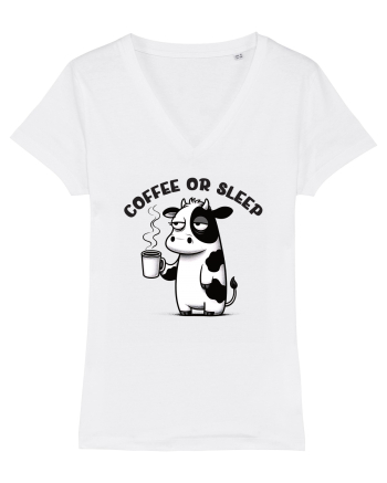 Coffee or sleep - pentru dependenții de cafea White