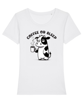 Coffee or sleep - pentru dependenții de cafea White