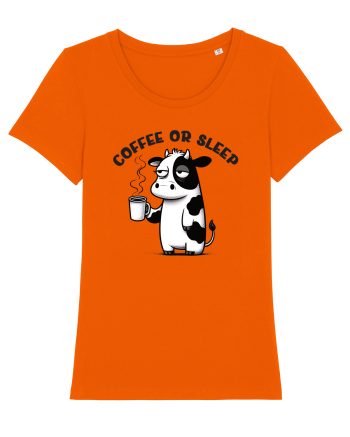 Coffee or sleep - pentru dependenții de cafea Bright Orange
