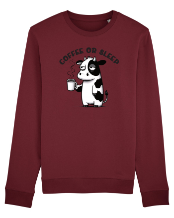 Coffee or sleep - pentru dependenții de cafea Burgundy