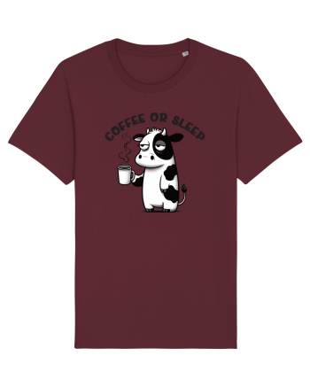 Coffee or sleep - pentru dependenții de cafea Burgundy