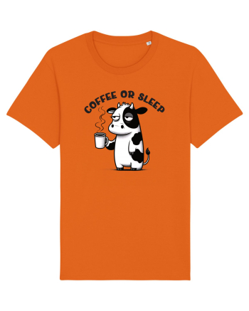 Coffee or sleep - pentru dependenții de cafea Bright Orange