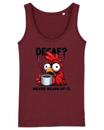 Decaf - never heard of it - pentru dependenții de cafea Burgundy