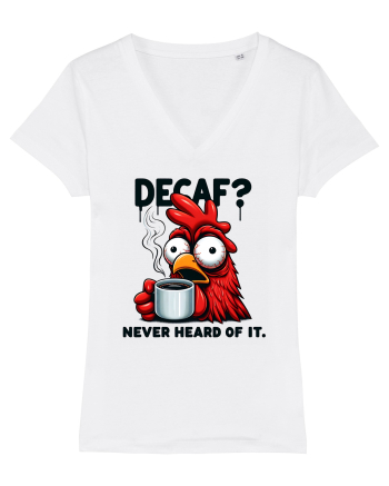 Decaf - never heard of it - pentru dependenții de cafea White