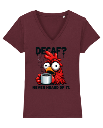 Decaf - never heard of it - pentru dependenții de cafea Burgundy