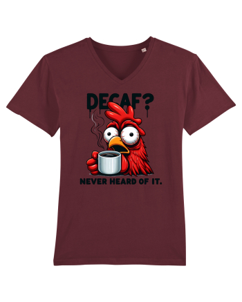 Decaf - never heard of it - pentru dependenții de cafea Burgundy