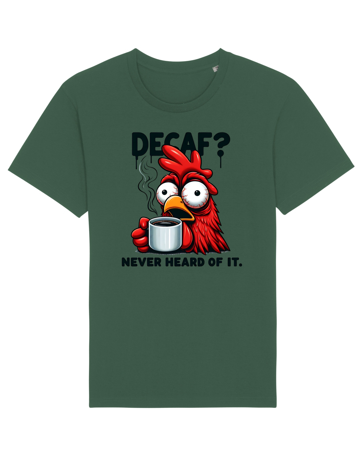 Tricou mânecă scurtă Unisex Rocker Bottle Green