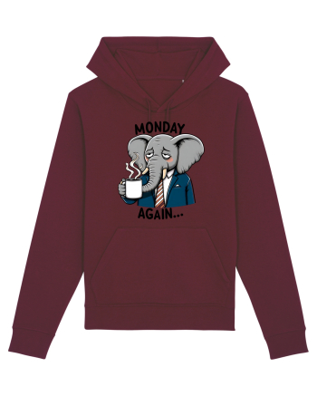 Monday again - pentru dependenții de cafea Burgundy