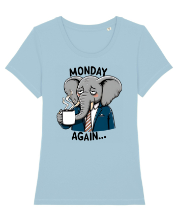 Monday again - pentru dependenții de cafea Sky Blue