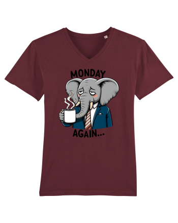 Monday again - pentru dependenții de cafea Burgundy