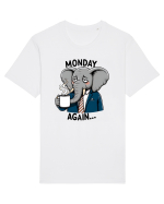 Monday again - pentru dependenții de cafea Tricou mânecă scurtă Unisex Rocker
