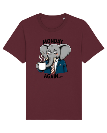Monday again - pentru dependenții de cafea Burgundy