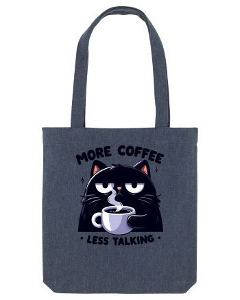 More coffee less talking - pentru dependenții de cafea Midnight Blue