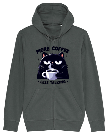 More coffee less talking - pentru dependenții de cafea Anthracite