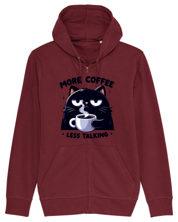 More coffee less talking - pentru dependenții de cafea Burgundy